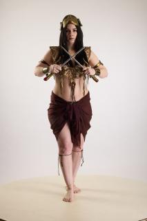 Moira Ancksunamun Cosplay Pose Daggers 